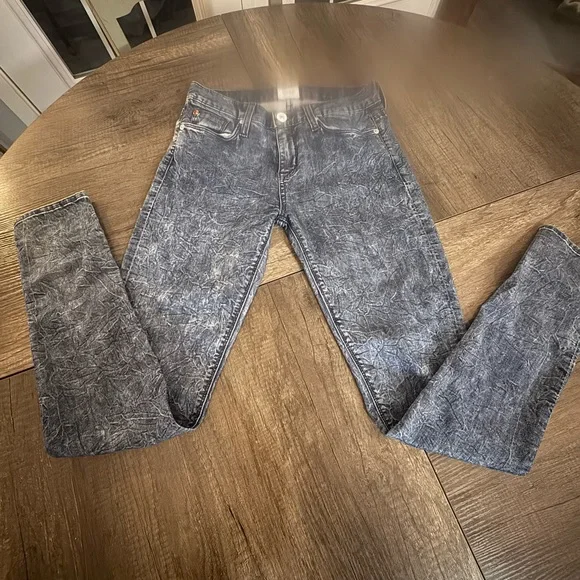 Hudson Jeans Acid Wash Skinny Jeans Size 26 - Picture 10 of 10
